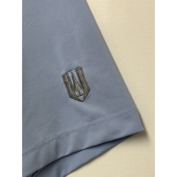 Greyson Polo Shirt Mens Large Blue Golf Performance Stretch Wicking Preppy - Picture 4 of 14
